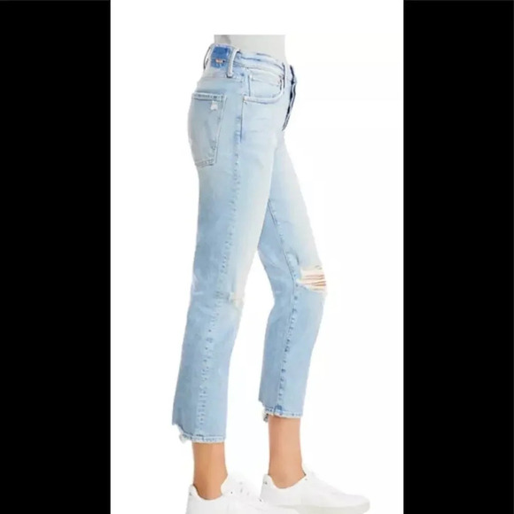 MOTHER  Superior Jeans The Scrapper Ankle Bless You, Again! Size 31 - Picture 4 of 11